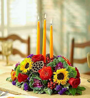 Garden of Grandeur for Fall Centerpiece