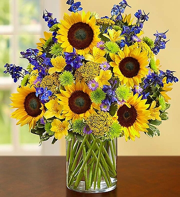 Fields of Europe for Summer Deluxe Bouquet