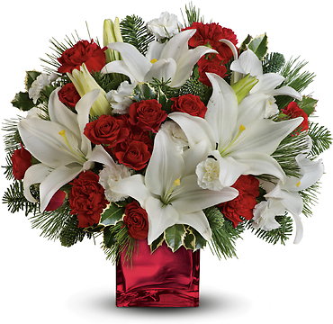 Christmas Cube Bouquet