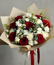 Red and White Bouquet