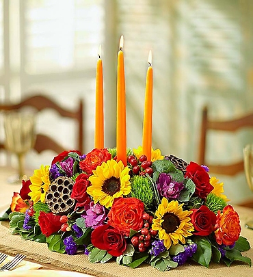 Garden of Grandeur for Fall Centerpiece