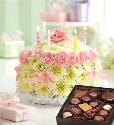 Birthday Flower CakeÃ‚Â® Pastel