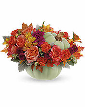 Sage Harvest Pumpkin Bouquet