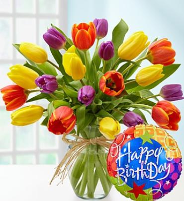 Timeless Tulips&reg; Happy Birthday