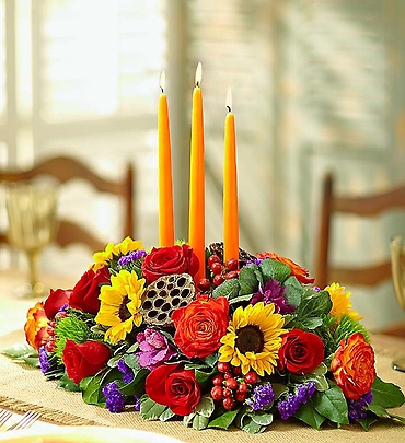 Garden of Grandeur for Fall Centerpiece